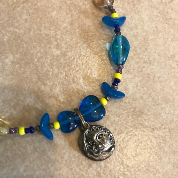 Handmade sun and moon bracelet/anklet - Picture 2 of 3
